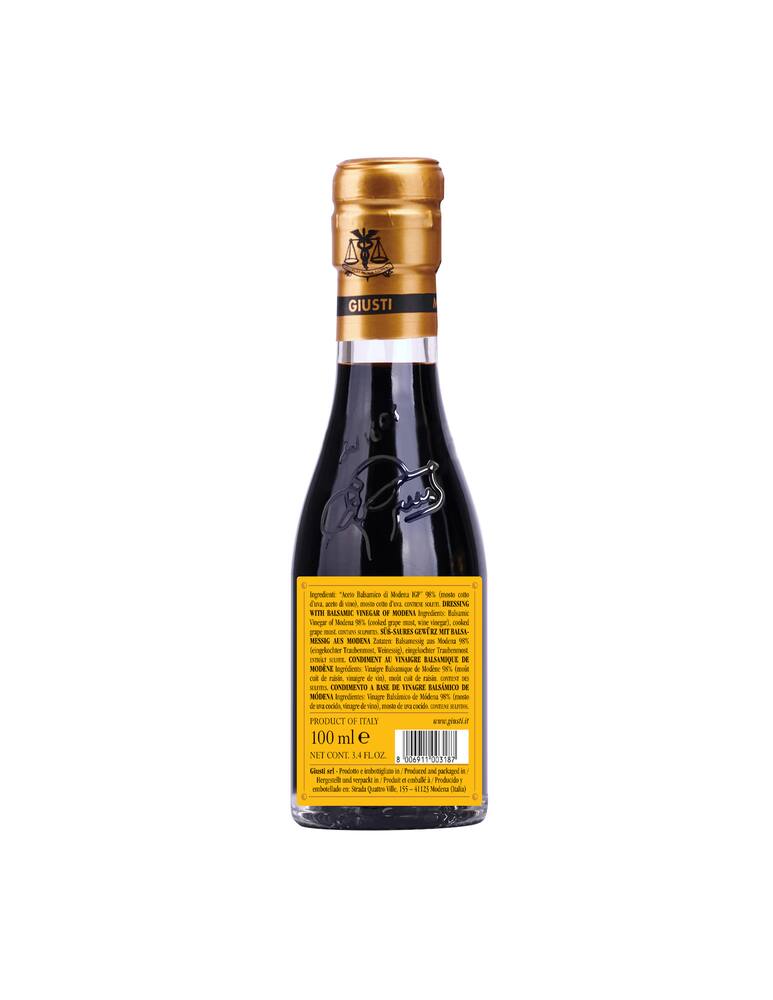 rinascente Giuseppe Giusti Condimento base Aceto Balsamico Modena IGP 4 Medaglie d'Oro