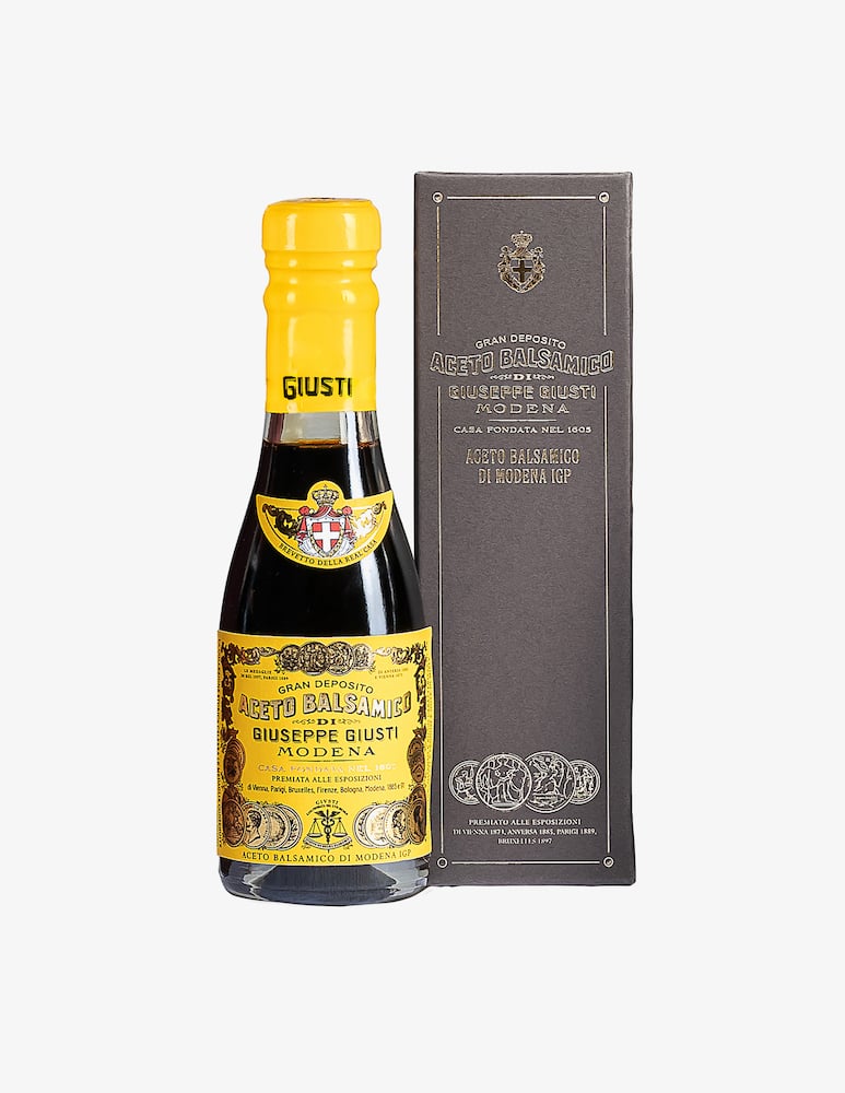 Giuseppe Giusti Aceto Balsamico Di Modena IGP 4 Medaglie D’oro - Champagnottina - immagine 1 Giuseppe Giusti Aceto Balsamico Di Modena IGP 4 Medaglie D’oro - Champagnottina - immagine 1