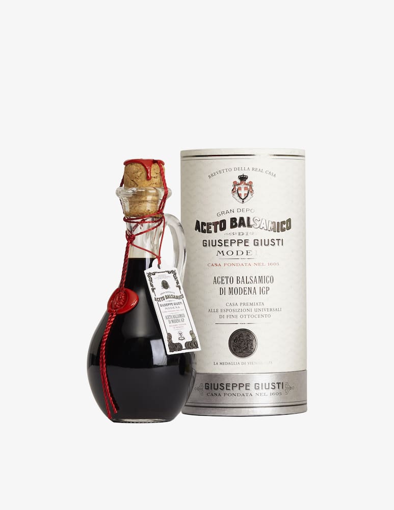 rinascente Giuseppe Giusti Aceto Balsamico Di Modena IGP 1 Medaglia D'argento - Anforina Con Cappelliera