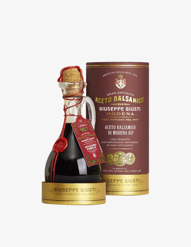 Giuseppe Giusti Aceto Balsamico Di Modena IGP 3 Medaglie D'oro - Anforina Con Cappelliera - immagine 1