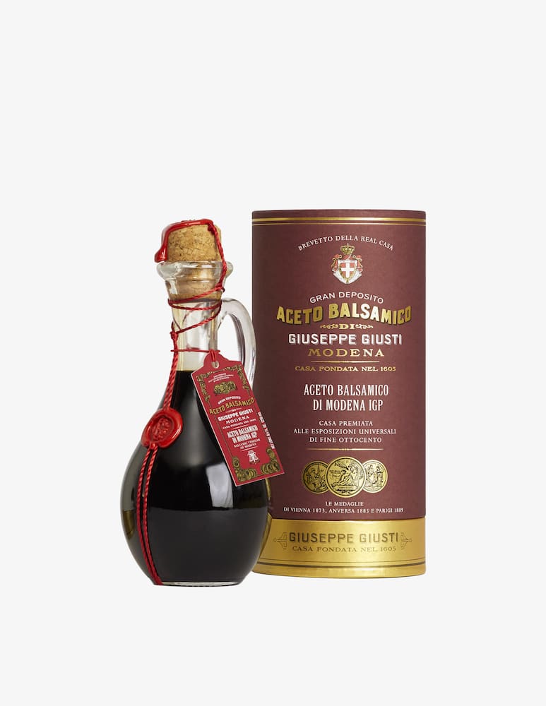 Giuseppe Giusti Aceto Balsamico Di Modena IGP 3 Medaglie D'oro - Anforina Con Cappelliera - immagine 2