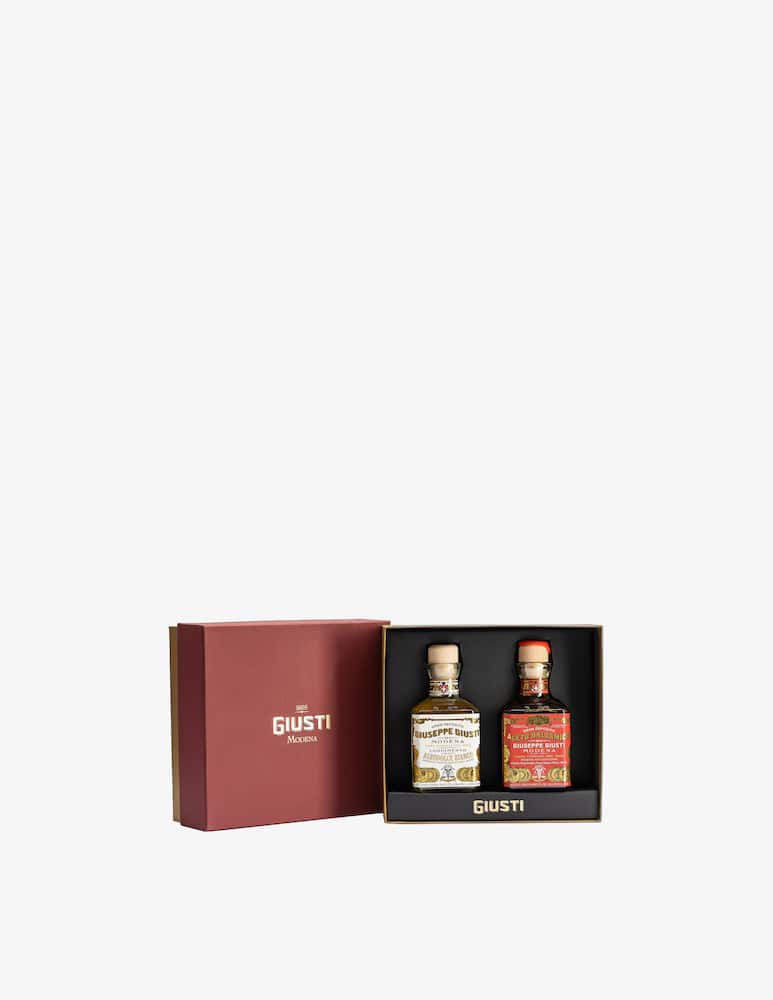 Giuseppe Giusti Duo Set - White Condiment & Balsamic Vinegar Of Modena 3 Gold Medals - picture 1 Giuseppe Giusti Duo Set - White Condiment & Balsamic Vinegar Of Modena 3 Gold Medals - picture 1