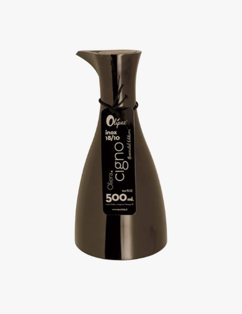 Olipac Oil Cruet Cigno 500 Ml Gunmetal Edition - picture 1