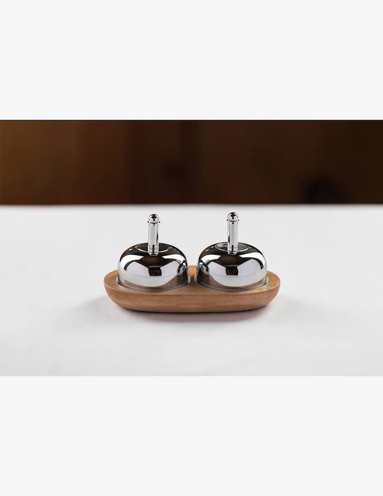 rinascente Olipac Oliera E Acetiera Cucca Set 2 Pz - Argento