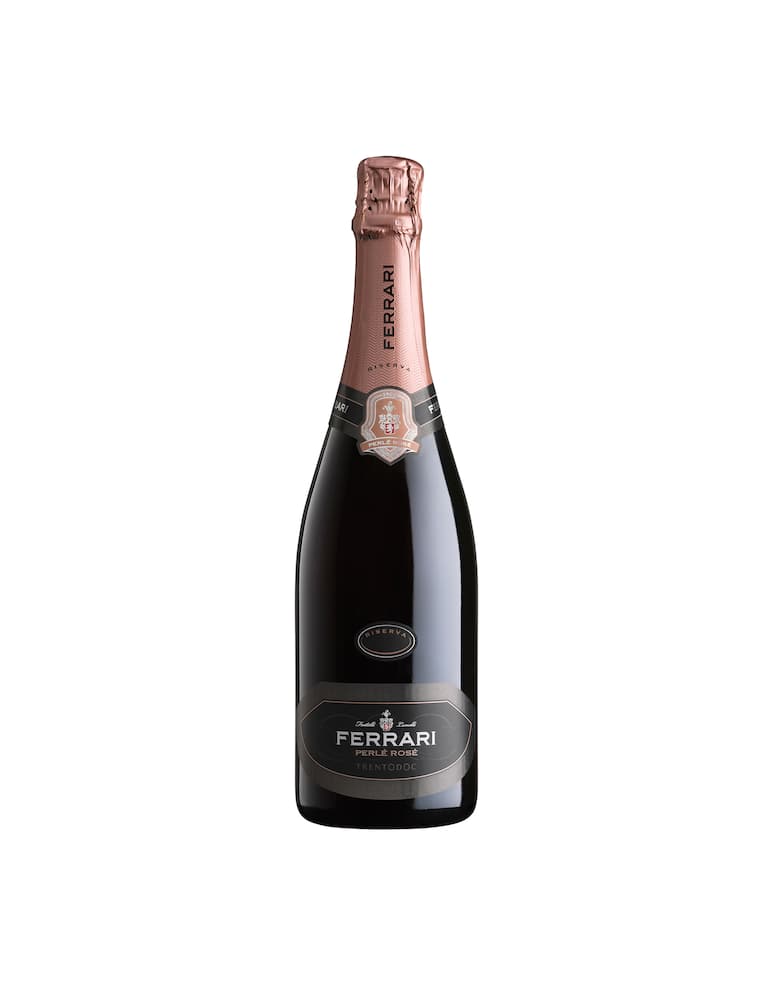 rinascente Ferrari Trento Perlé Rosé Riserva 2015 sparkling wine Trento DOC