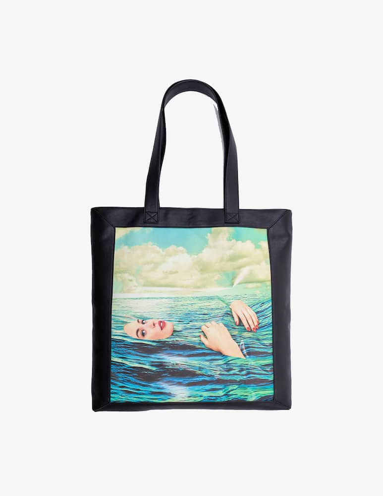Seletti Borsa"Toiletpaper" Seagirl - immagine 1 Seletti Borsa"Toiletpaper" Seagirl - immagine 1
