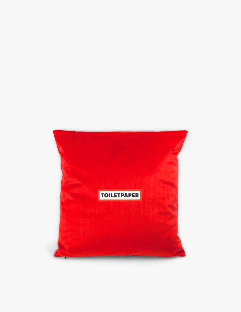 rinascente Seletti Cushion With Plume Padding Toiletpaper Revolver - Multi