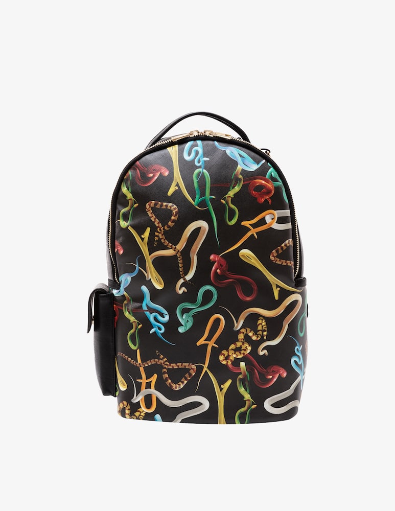 Seletti Rucksack "Toiletpaper" Snake - picture 1 Seletti Rucksack "Toiletpaper" Snake - picture 1
