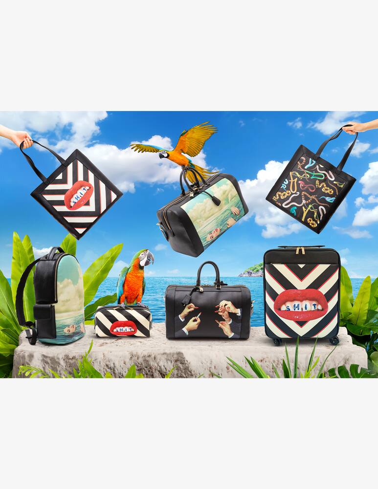 rinascente Seletti Rucksack "Toiletpaper"  Snake - Multi