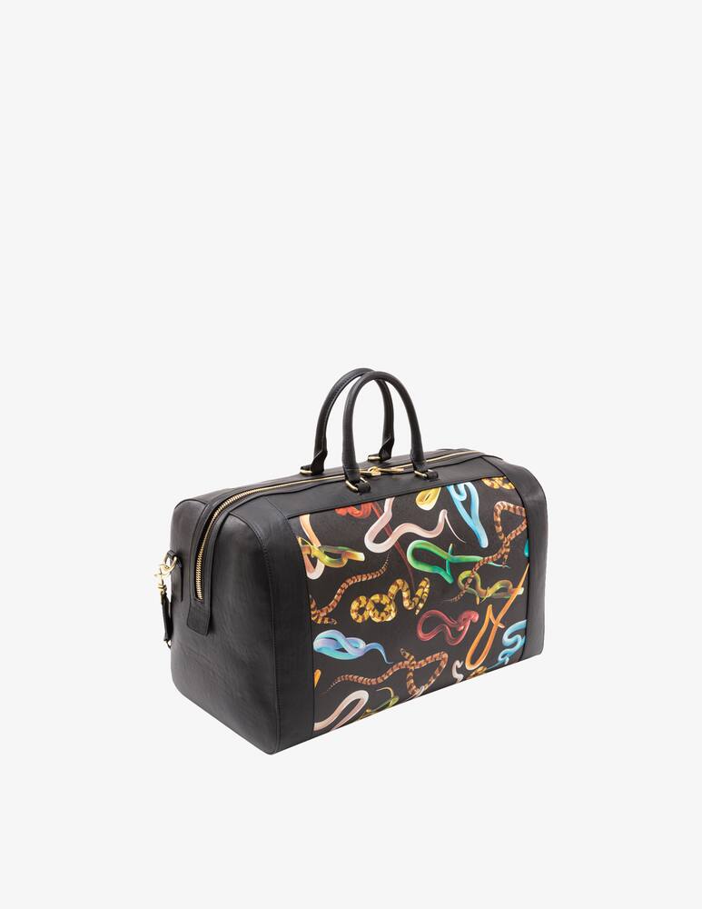 Seletti Borsa Viaggio "Toiletpaper" Snakes  - immagine 2
