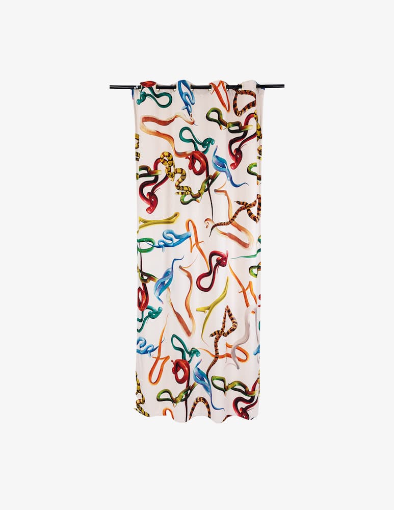 Seletti Tenda ToiletpaperLeft/Right Snakes White - immagine 1 Seletti Tenda ToiletpaperLeft/Right Snakes White - immagine 1