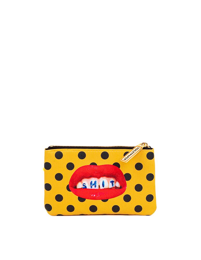 rinascente Seletti Astuccio In Pu Stampato Toiletpaper Cm. 15.5X9.5 - Multicolor