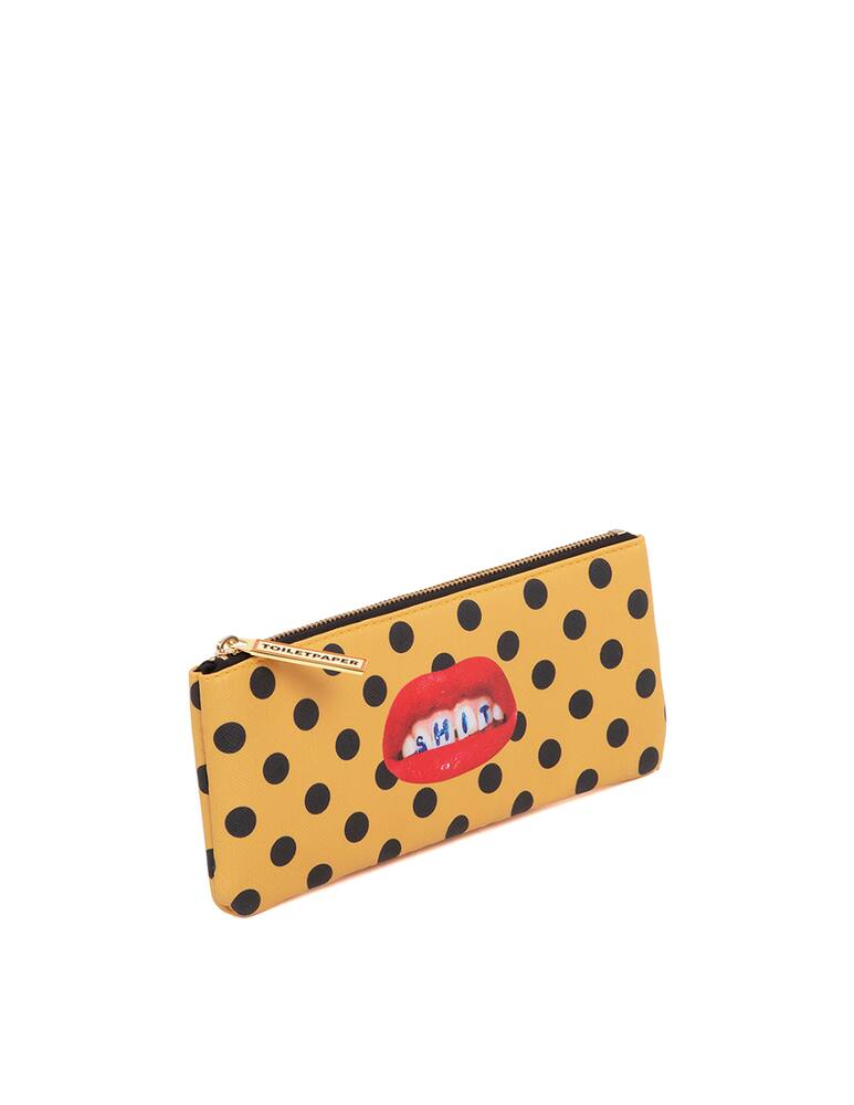 rinascente Seletti Astuccio In Pu Stampato Toiletpaper Cm. 21X9 - Multicolor