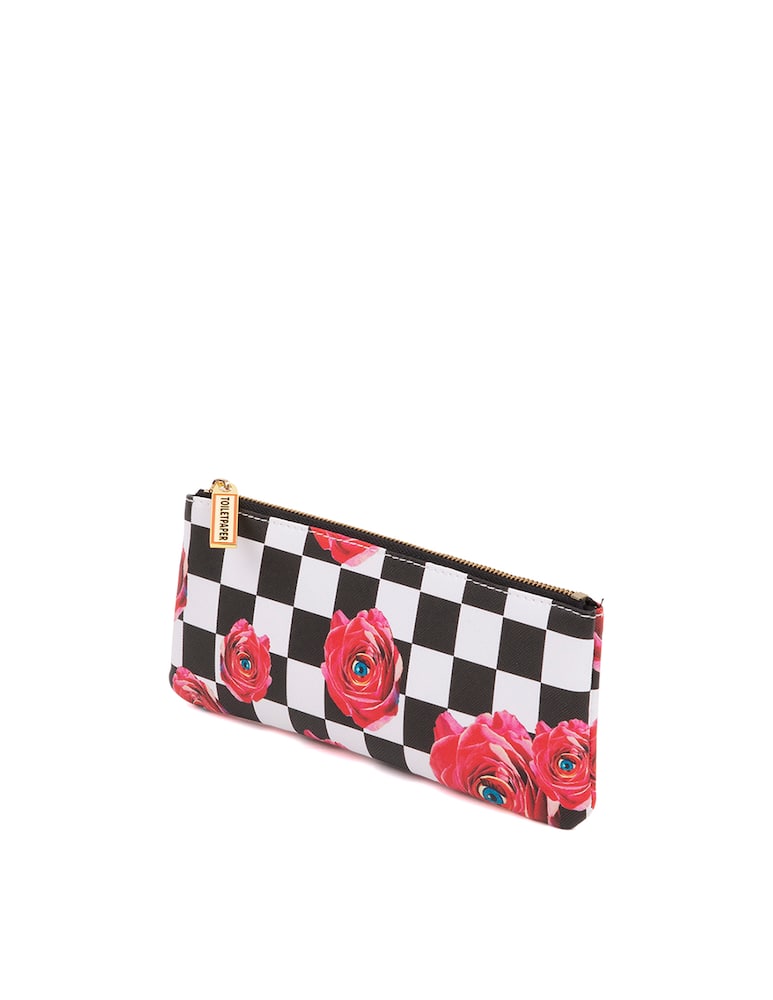 rinascente Seletti Astuccio In Pu Stampato Toiletpaper Cm. 21X9