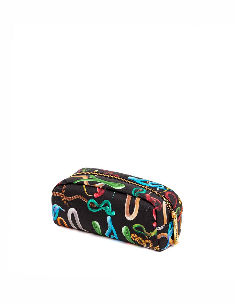 rinascente Seletti "Toiletpaper" Printed Clutch Bag Snakes - Multi