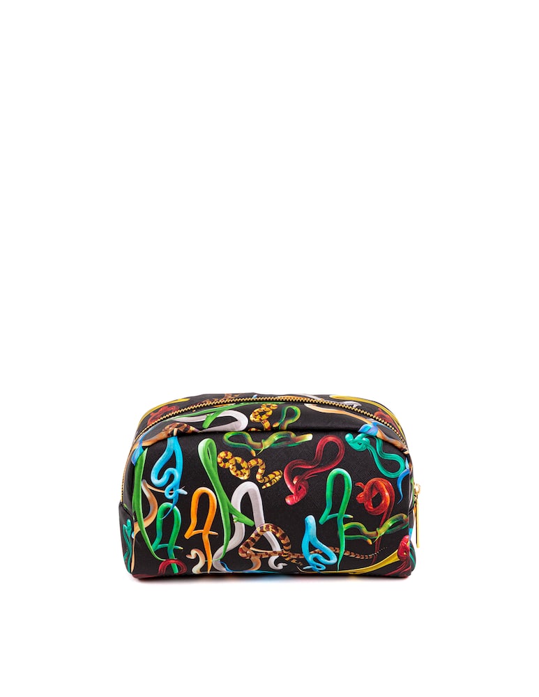 Seletti Printed Cosmetic Bag Toiletpaper - immagine 1 Seletti Printed Cosmetic Bag Toiletpaper - immagine 1