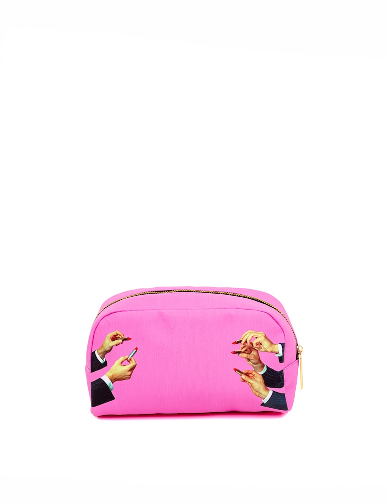 Seletti Printed Cosmetic Bag Toiletpaper - immagine 1