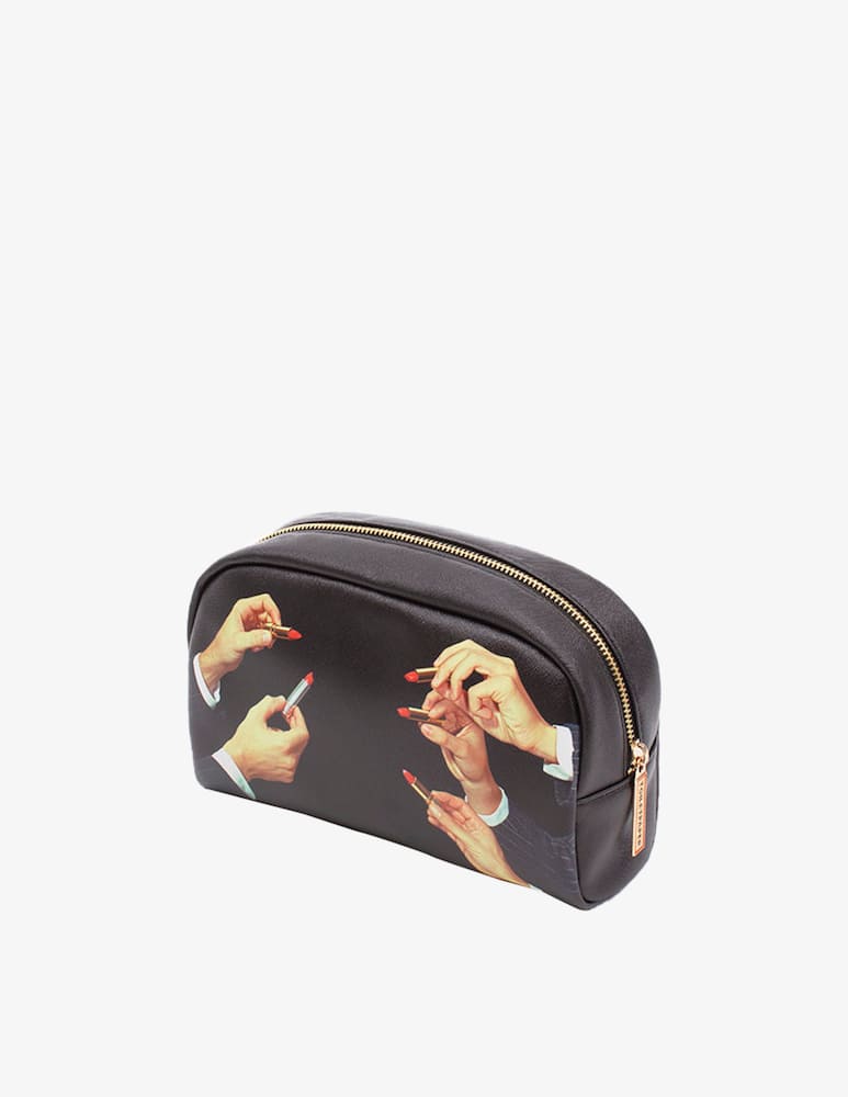 Seletti Printed Cosmetic Bag Toiletpaper - immagine 1 Seletti Printed Cosmetic Bag Toiletpaper - immagine 1