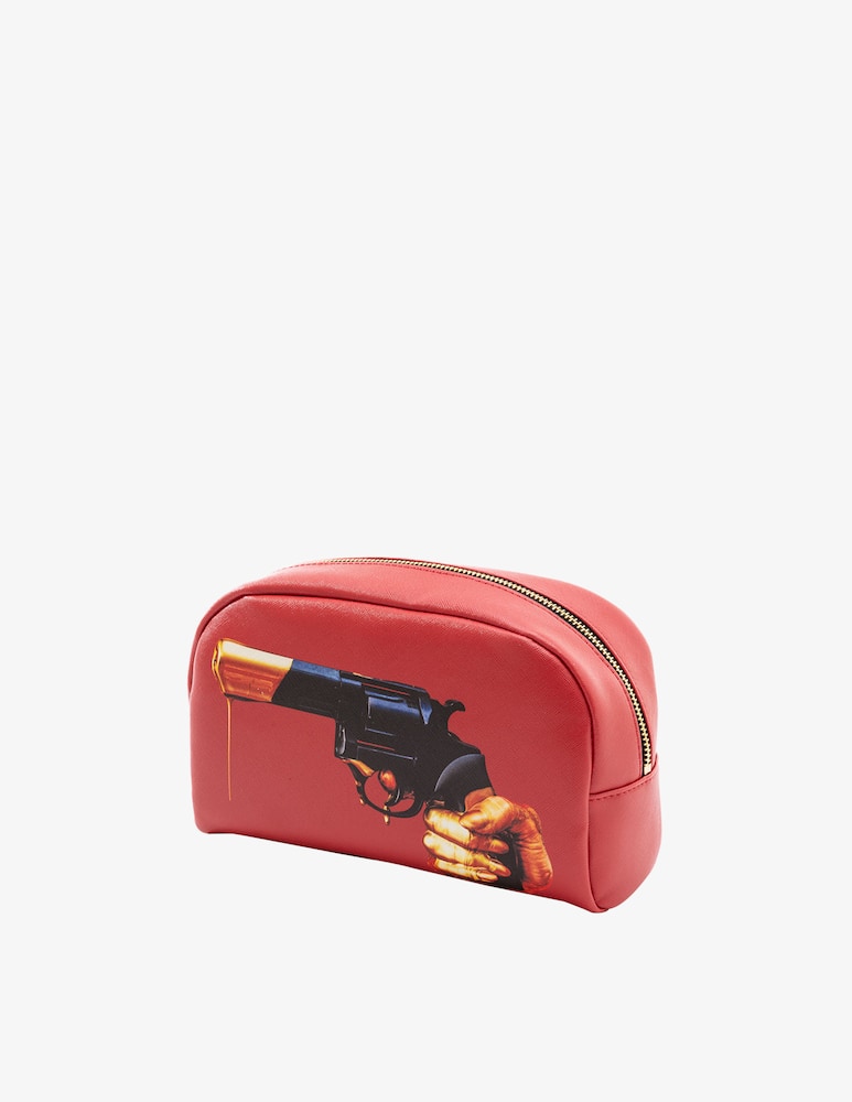 Seletti Printed Cosmetic Bag Toiletpaper - immagine 1
