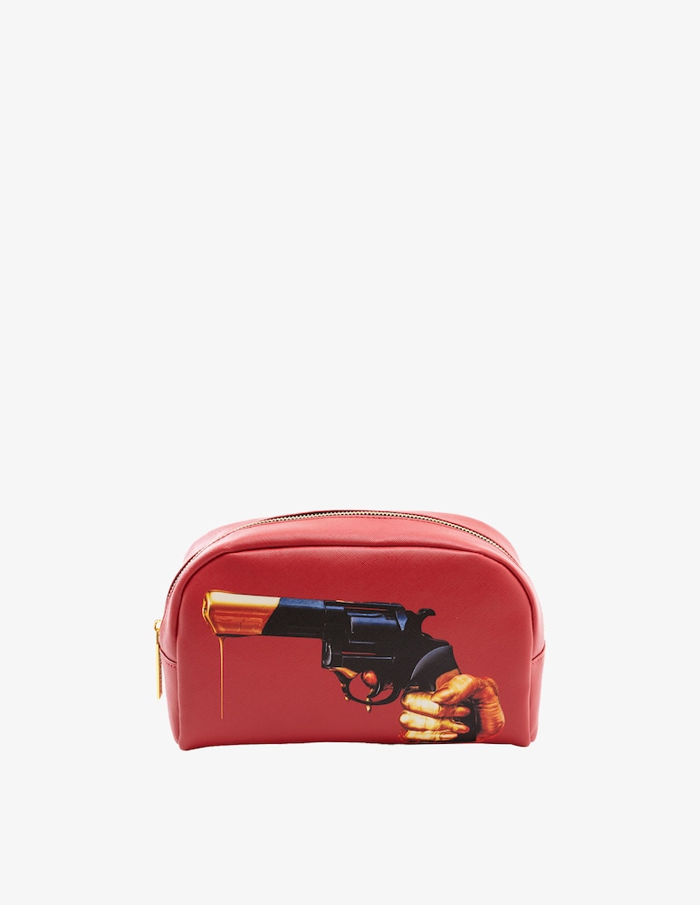 Seletti Printed Cosmetic Bag Toiletpaper - immagine 2
