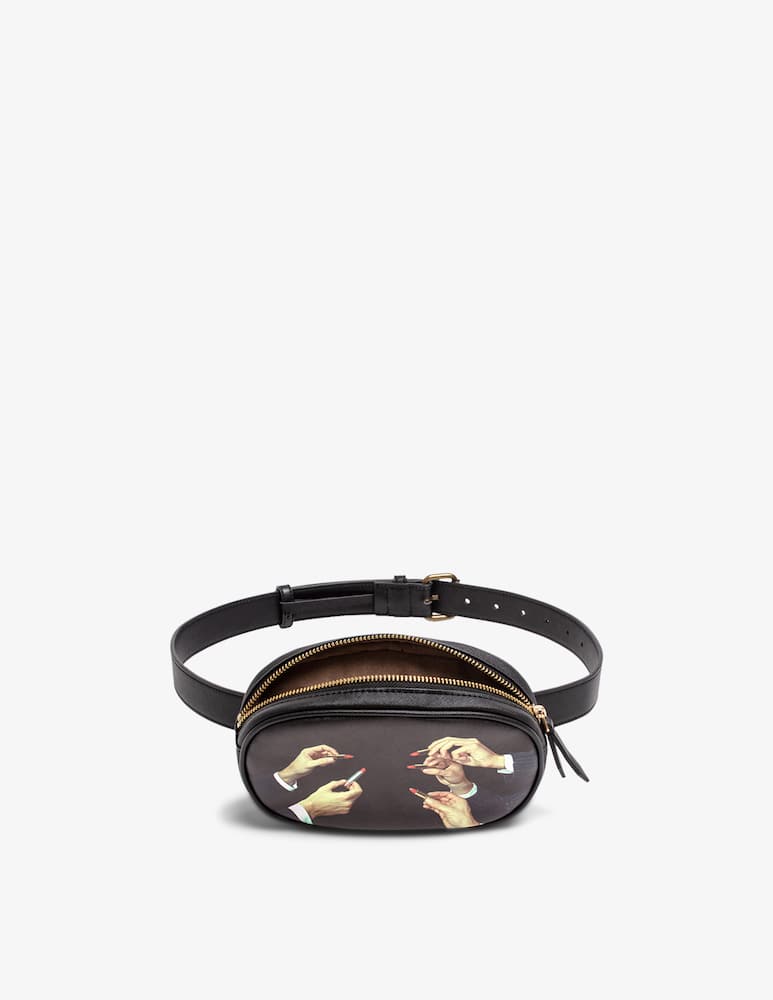 rinascente Seletti Marsupio In Pu Toiletpaper - Multicolor