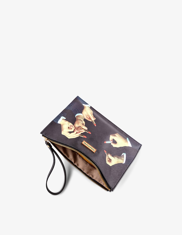 Seletti Borsa A Mano Toiletpaper Cm 28X20X3 - immagine 2 Seletti Borsa A Mano Toiletpaper Cm 28X20X3 - immagine 2