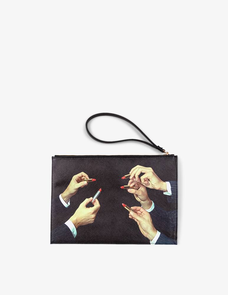 rinascente Seletti Handbag Pu Toiletpaper Cm 28X20X3 - Multi