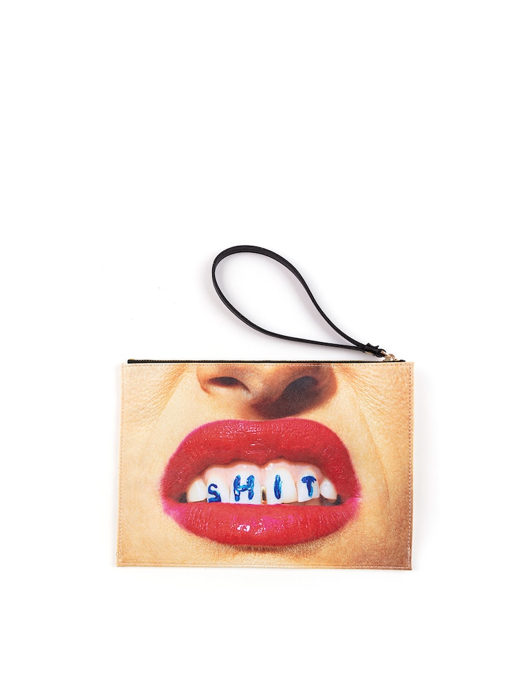 Seletti Borsa A Mano Toiletpaper Cm 28X20X3 - immagine 1 Seletti Borsa A Mano Toiletpaper Cm 28X20X3 - immagine 1