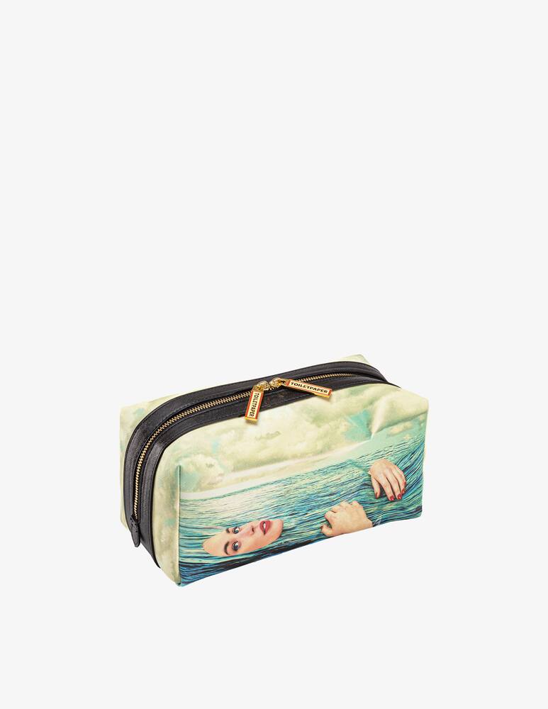 rinascente Seletti Washbag "Toiletpaper Home" Sea Girl - Multicolor