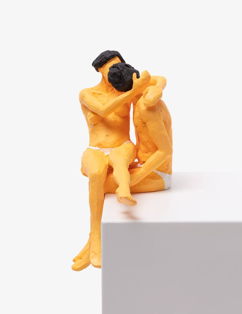 rinascente Seletti "Love Is A Verb-David & Esther" Set 2 Resin Statuette - Multi