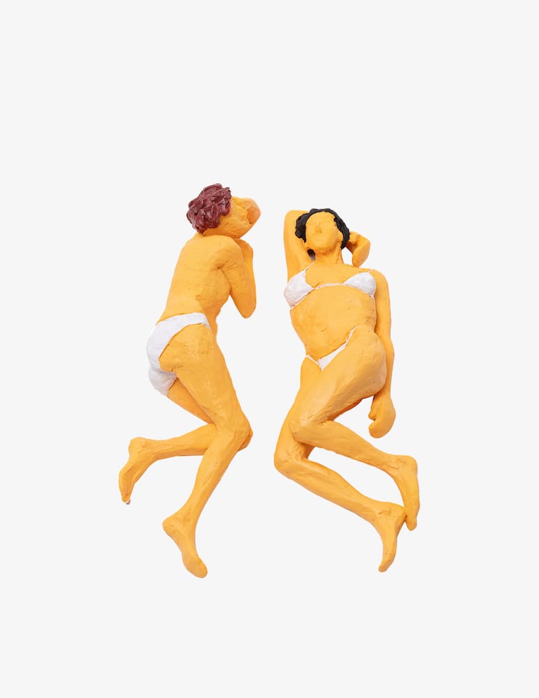 Seletti Statuette "Love Is A Verb-Maya & Sofia" - immagine 1 Seletti Statuette "Love Is A Verb-Maya & Sofia" - immagine 1