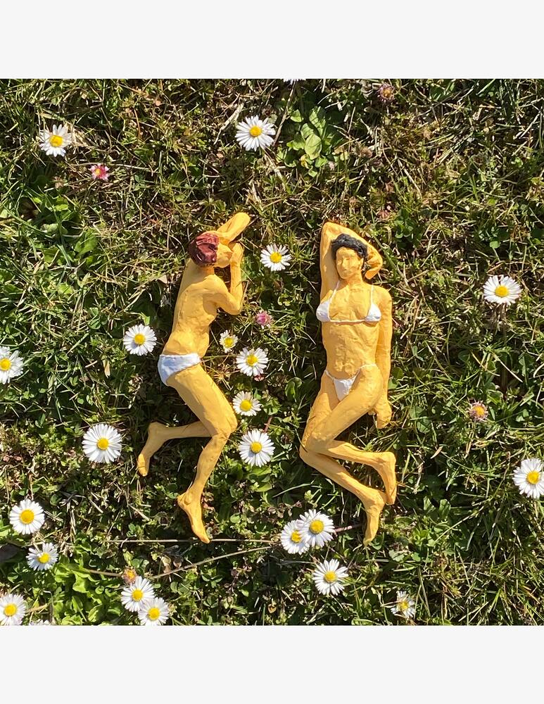 rinascente Seletti Statuette "Love Is A Verb-Maya & Sofia" - Multicolor