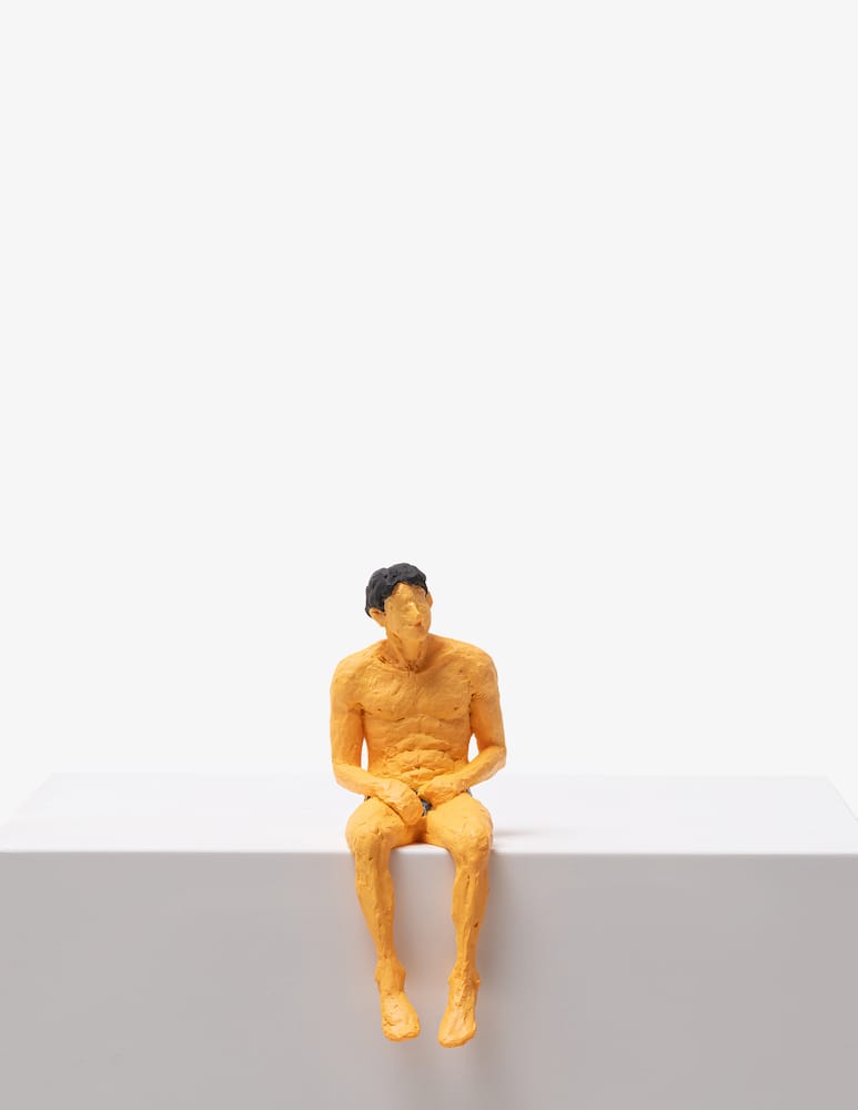 Seletti "Love Is A Verb-Alberto" Resin Statuette - picture 1 Seletti "Love Is A Verb-Alberto" Resin Statuette - picture 1