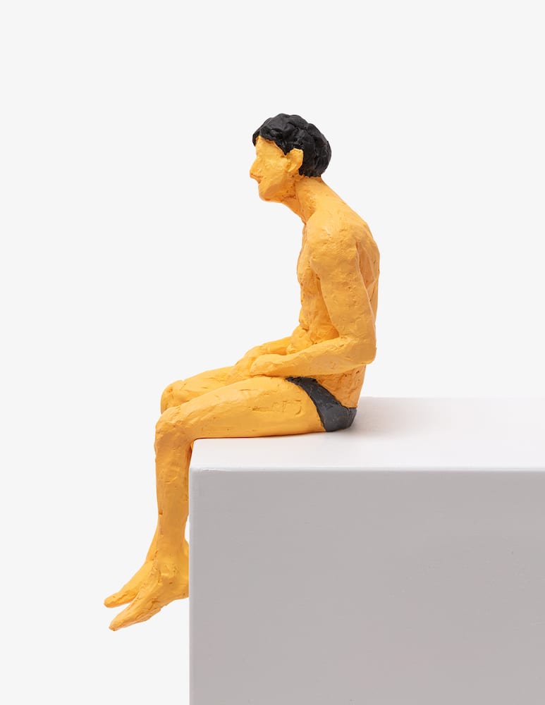 Seletti "Love Is A Verb-Alberto" Resin Statuette - picture 2 Seletti "Love Is A Verb-Alberto" Resin Statuette - picture 2
