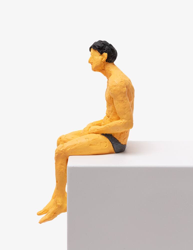 rinascente Seletti "Love Is A Verb-Alberto" Resin Statuette - Multi