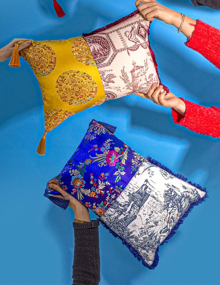 rinascente Seletti Cuscino "Hybrid" Argia - Blu