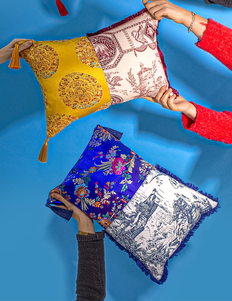 rinascente Seletti Cushion  "Hybrid" Ottavia - Yellow