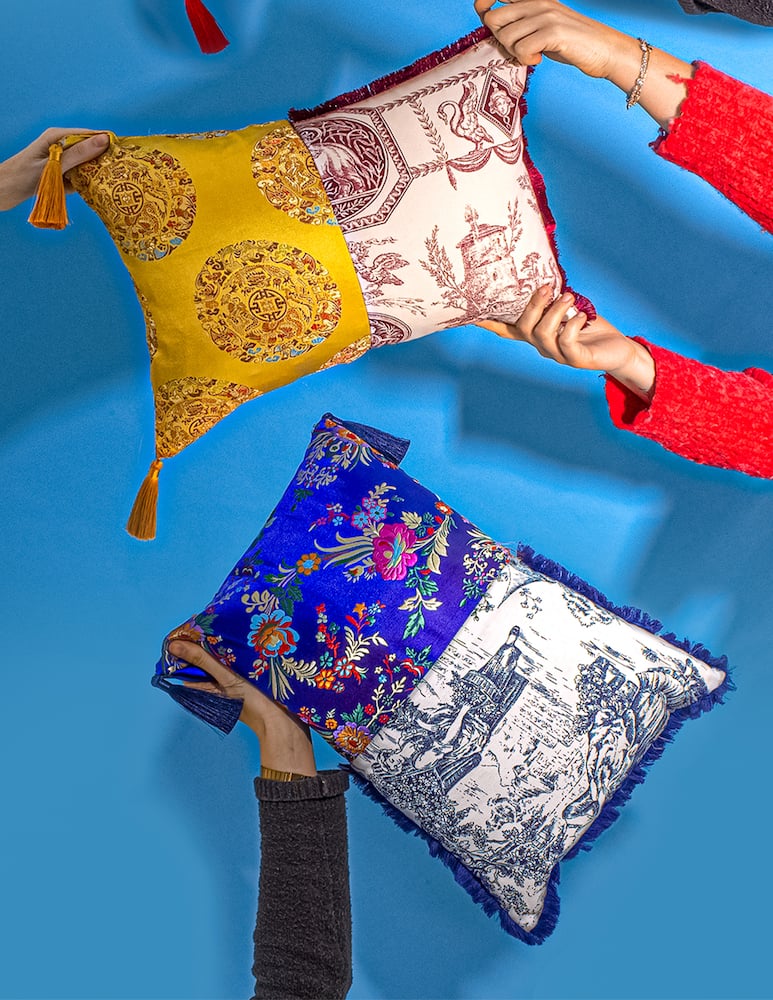 rinascente Seletti Cuscino "Hybrid" Pirra - Rosso