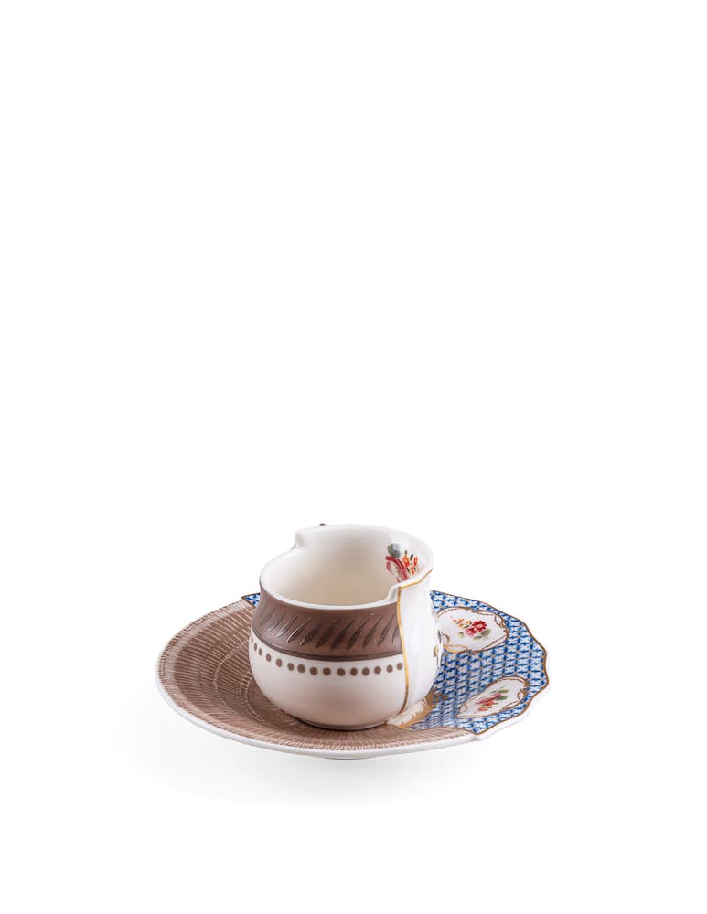 Seletti Coffee Cup With Saucer Hybrid - picture 1