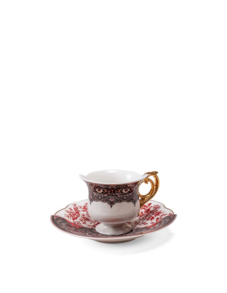 Seletti Tazzina Da Caffè Con Piattino Hybrid - immagine 3 Seletti Tazzina Da Caffè Con Piattino Hybrid - immagine 3