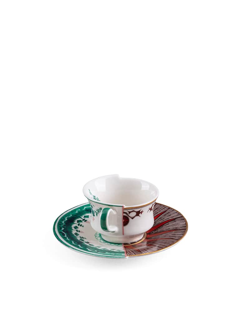 Seletti Tazzina da Caffè Con Piattino Hybrid - immagine 2 Seletti Tazzina da Caffè Con Piattino Hybrid - immagine 2