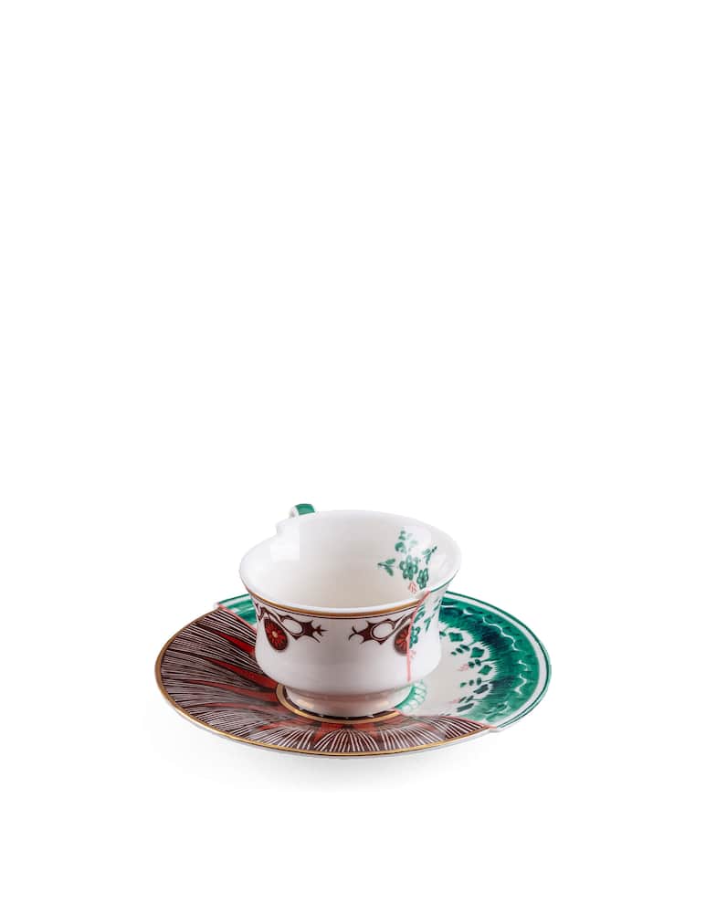 Seletti Tazzina da Caffè Con Piattino Hybrid - immagine 4 Seletti Tazzina da Caffè Con Piattino Hybrid - immagine 4