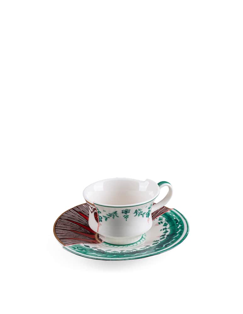 Seletti Tazzina da Caffè Con Piattino Hybrid - immagine 5 Seletti Tazzina da Caffè Con Piattino Hybrid - immagine 5