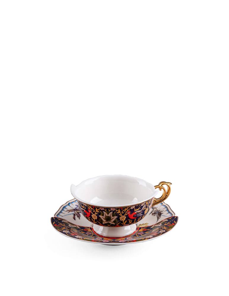 Seletti Teacup With Saucer Hybrid - picture 1 Seletti Teacup With Saucer Hybrid - picture 1