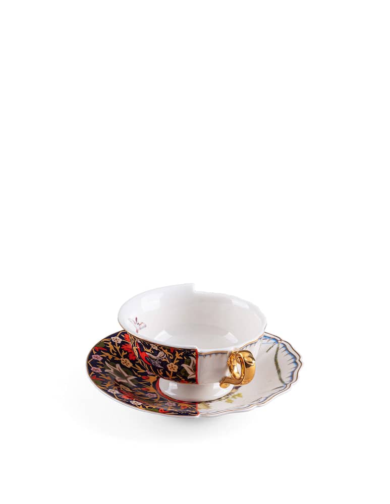 Seletti Teacup With Saucer Hybrid - picture 2 Seletti Teacup With Saucer Hybrid - picture 2