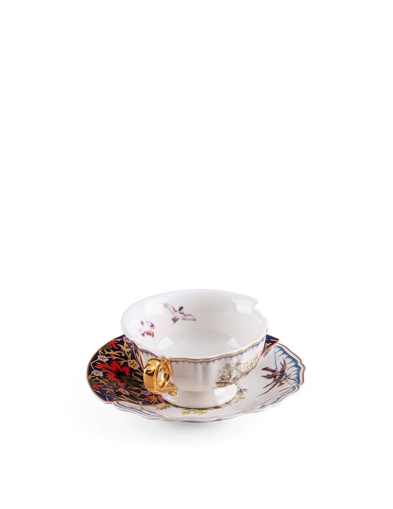 Seletti Teacup With Saucer Hybrid - picture 4 Seletti Teacup With Saucer Hybrid - picture 4