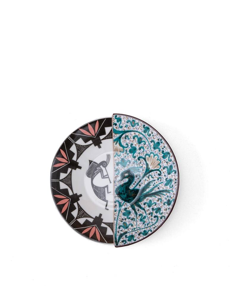 rinascente Seletti Tazza Da Tè Con Piattino "Hybrid-Aspero" - Multicolor