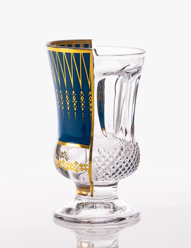 rinascente Seletti Set 3 Bicchieri "Hybrid-Pannotia" 330 Ml - Multicolor