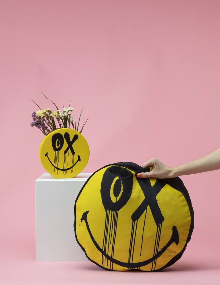 rinascente Seletti Smiley Cuscino Ox - Multicolor