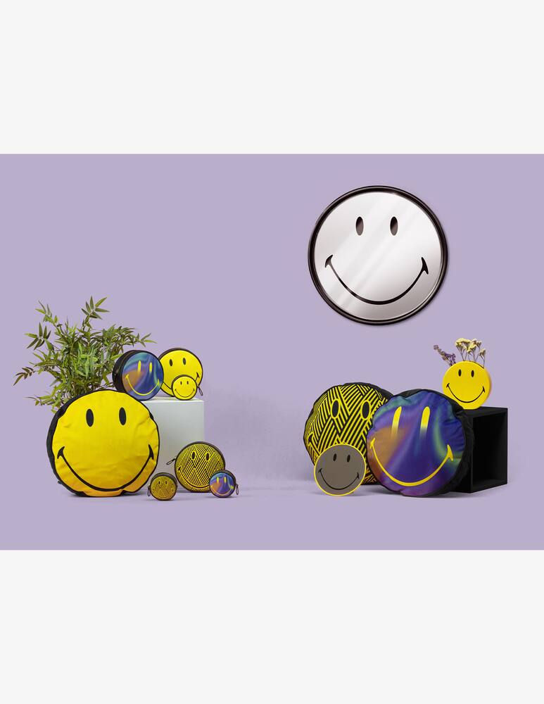 rinascente Seletti Pouch Smiley Zigzag - Giallo